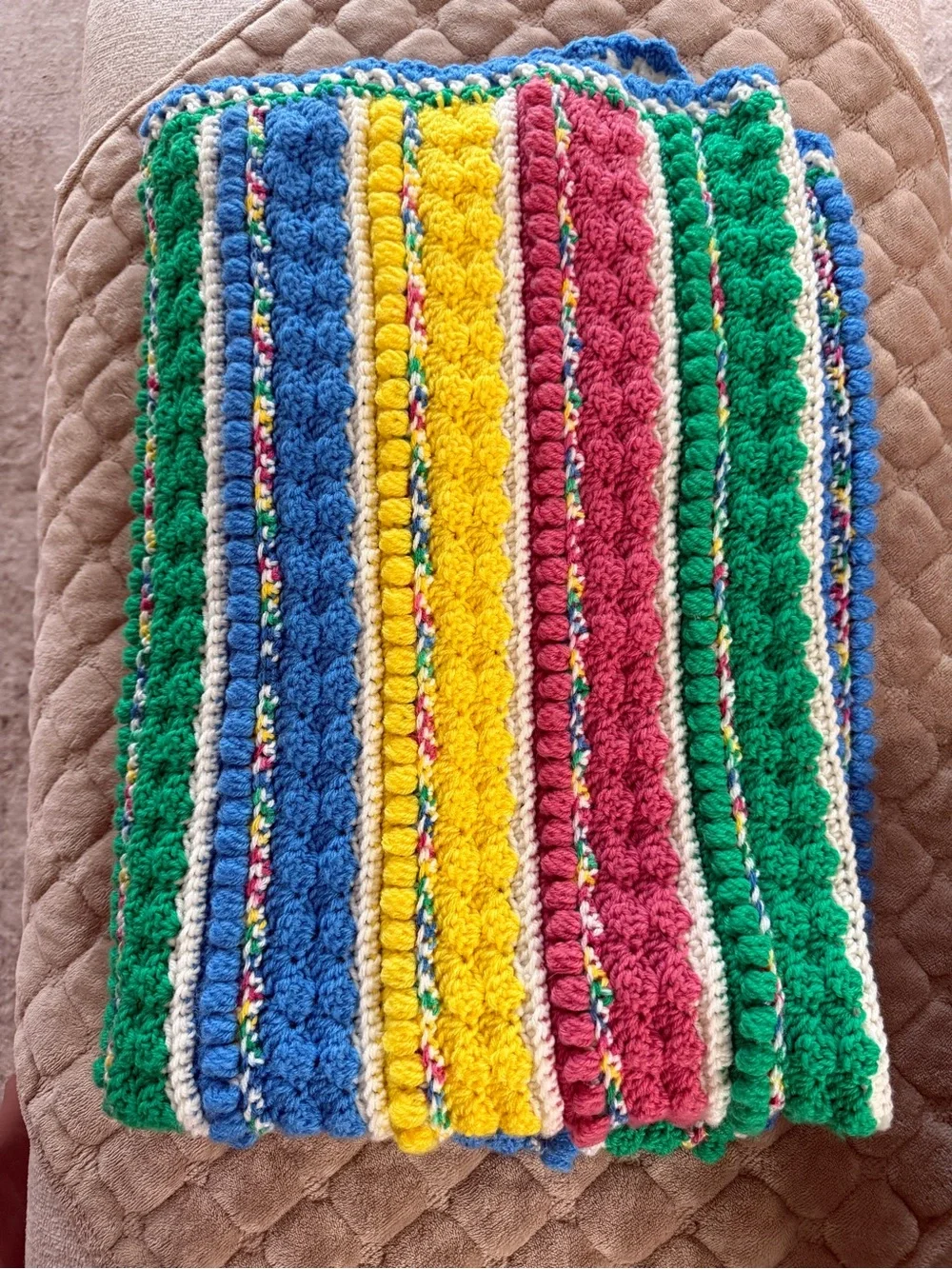 Rainbow Pride Afghan